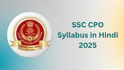 SSC CPO Syllabus in Hindi pdf 2025